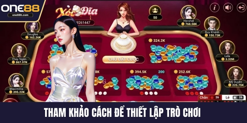 Tham khảo cách để thiết lập trò chơi 